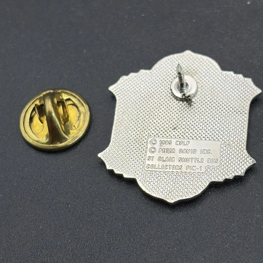 Super Bowl XIX‎ NFL Football St. Clair Shuttle Bus Lapel Hat Pin